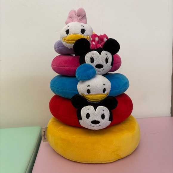 Hallmark Other - Disney Plush Character Stacking Rings